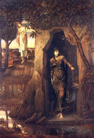 John Melhuish Strudwick Circe and Scylla